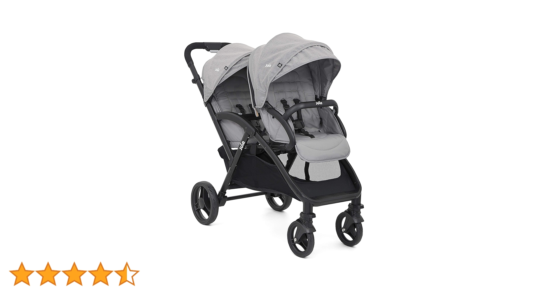 超美品⭐︎Joie ダブルベビーカー グレー Amazon | Joie(ジョイー) 二人乗りベビーカー Evalite Duo